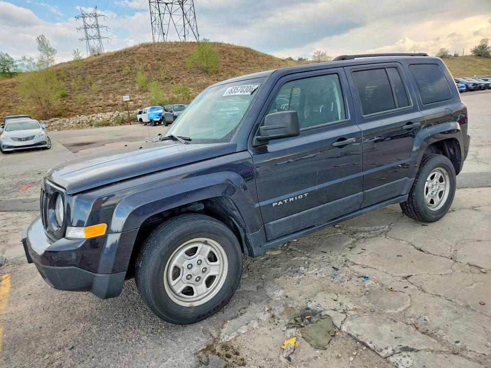 2015 Jeep Patriot მანქანა იყიდება აუქციონზე, vin: 1C4NJRBB2FD292256, აუქციონის ნომერი: 63570306