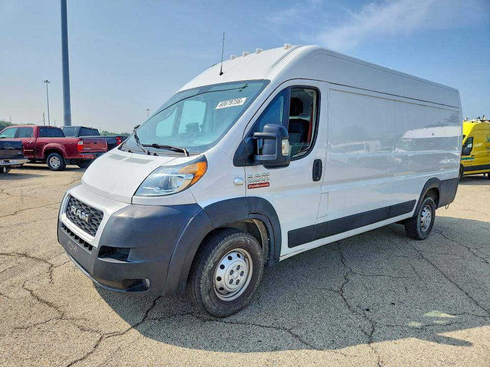 Продаж на аукціоні авто 2021 Ram Promaster 3500, vin: 3C6MRVJG4ME513272, номер лоту: 60678756