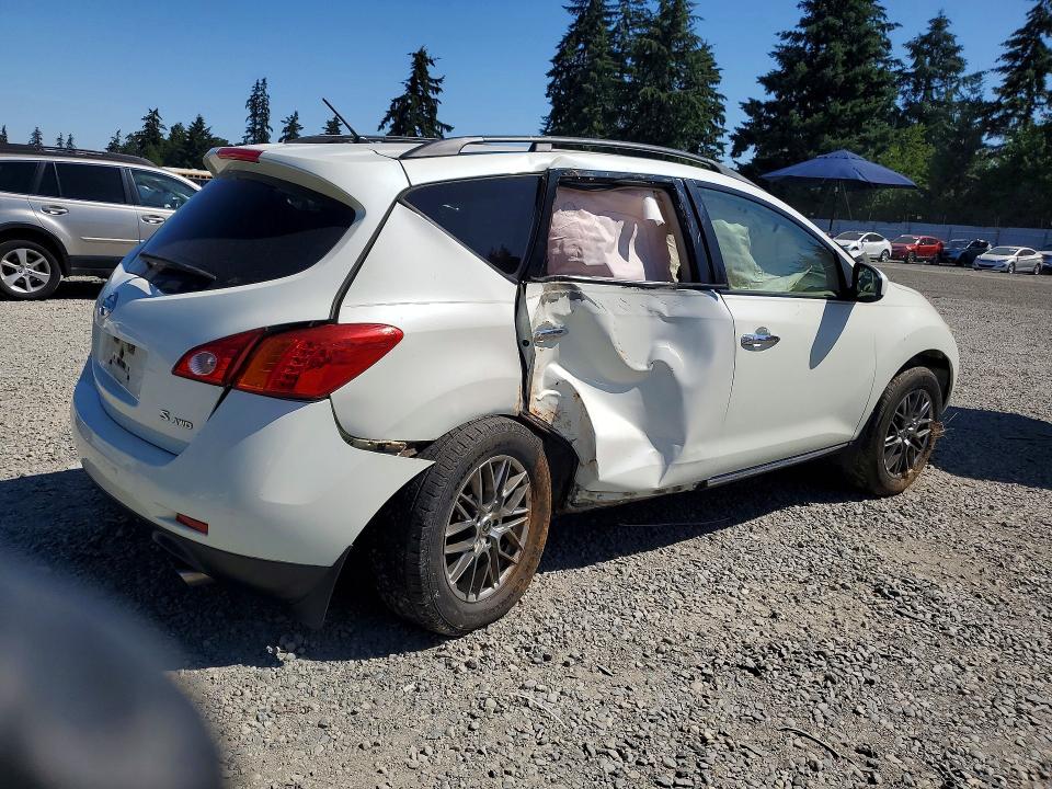 Продажа на аукционе авто 2009 Nissan Murano, vin: JN8AZ18W59W127592, номер лота: 59260306