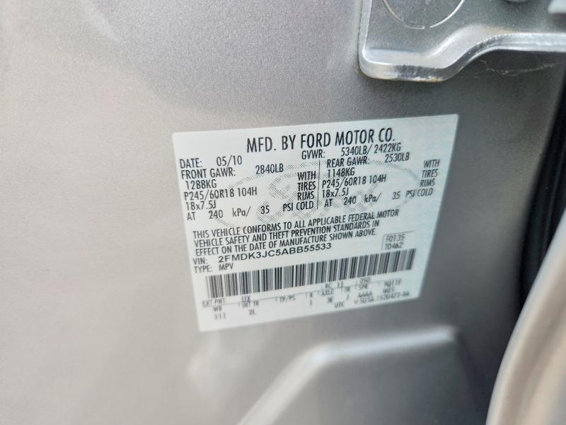 Продажа на аукционе авто 2024 Ford Edge, vin: 2FMDK3JC5ABB55533, номер лота: 62420306