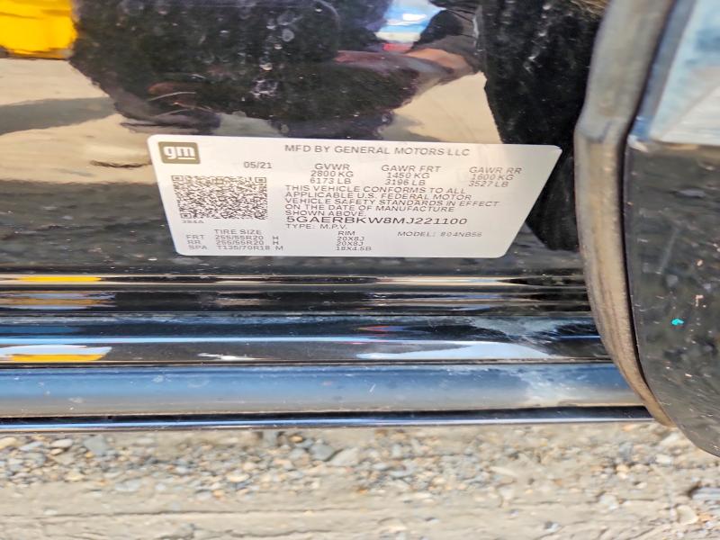 Продаж на аукціоні авто 2021 Buick Enclave, vin: 5GAERBKW8MJ221100, номер лоту: 60443626
