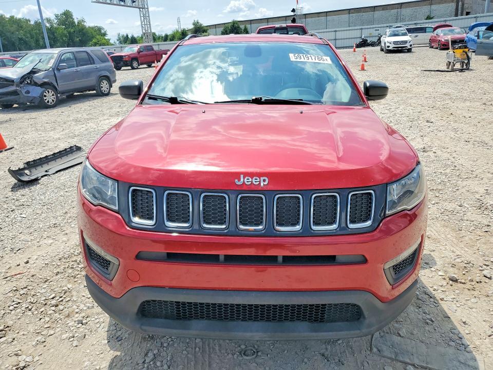 Продажа на аукционе авто 2017 Jeep Compass, vin: 3C4NJDAB0HT597207, номер лота: 59191786