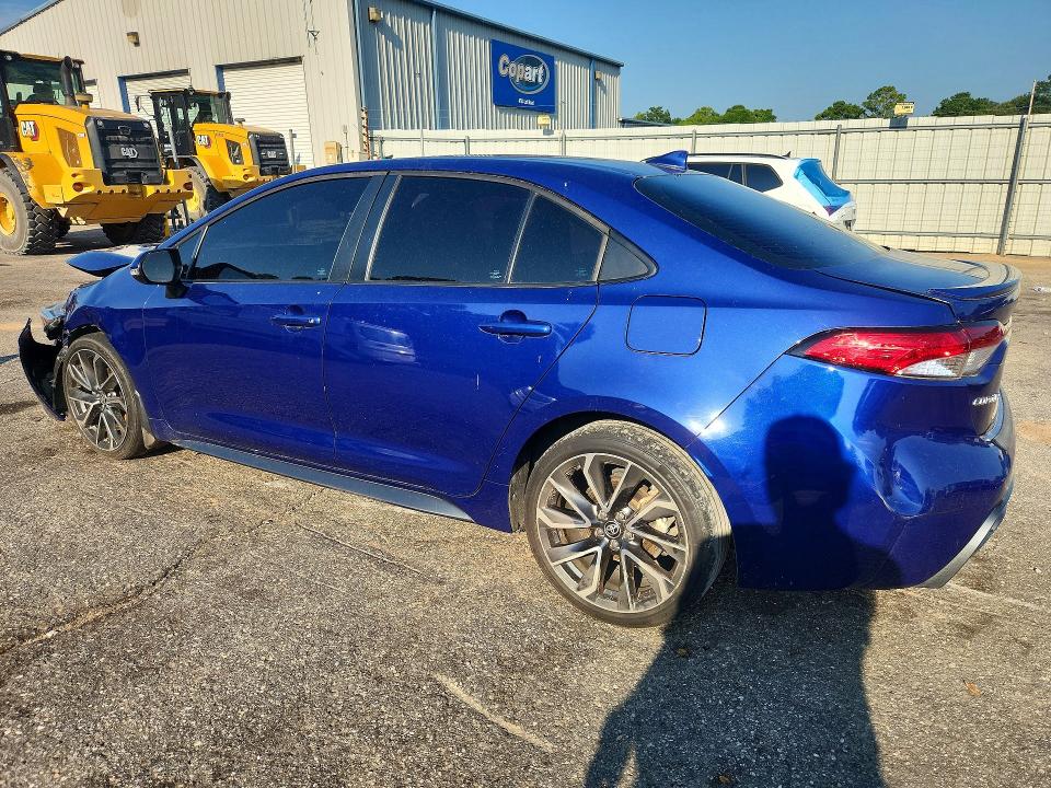2021 Toyota Corolla მანქანა იყიდება აუქციონზე, vin: 5YFS4MCE8MP087203, აუქციონის ნომერი: 85992855