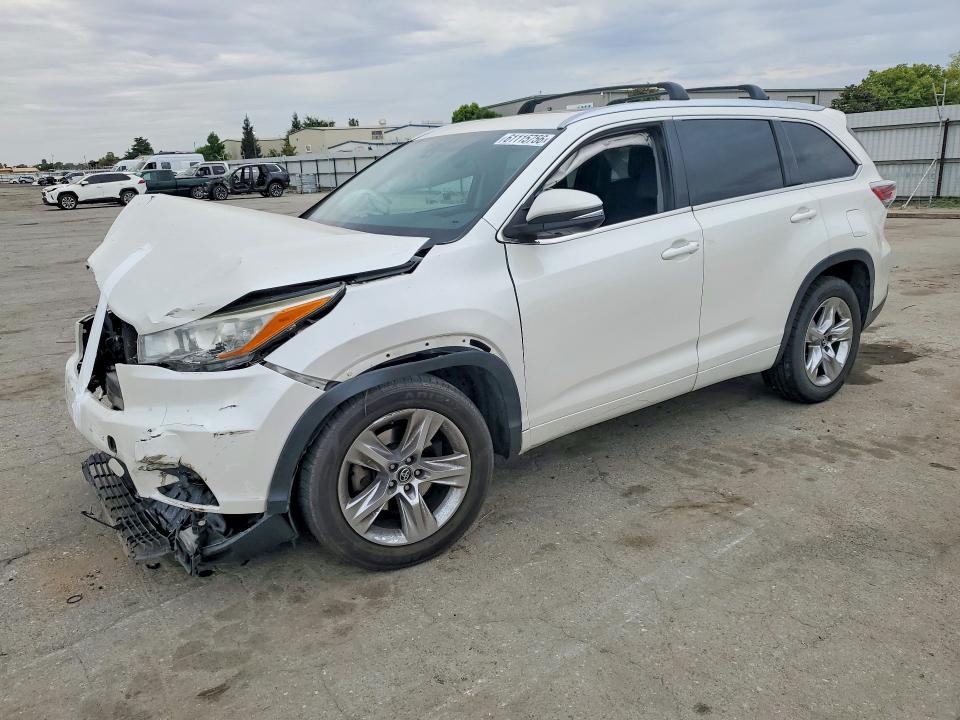 Auction sale of the 2016 Toyota Highlander, vin: 5TDYKRFH7GS141282, lot number: 61115756