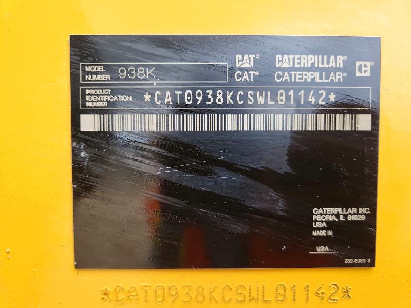 Aukcja sprzedaży 2012 Cat Construction Equipment, vin: CAT0938KCSWL01142, numer aukcji: 61039736