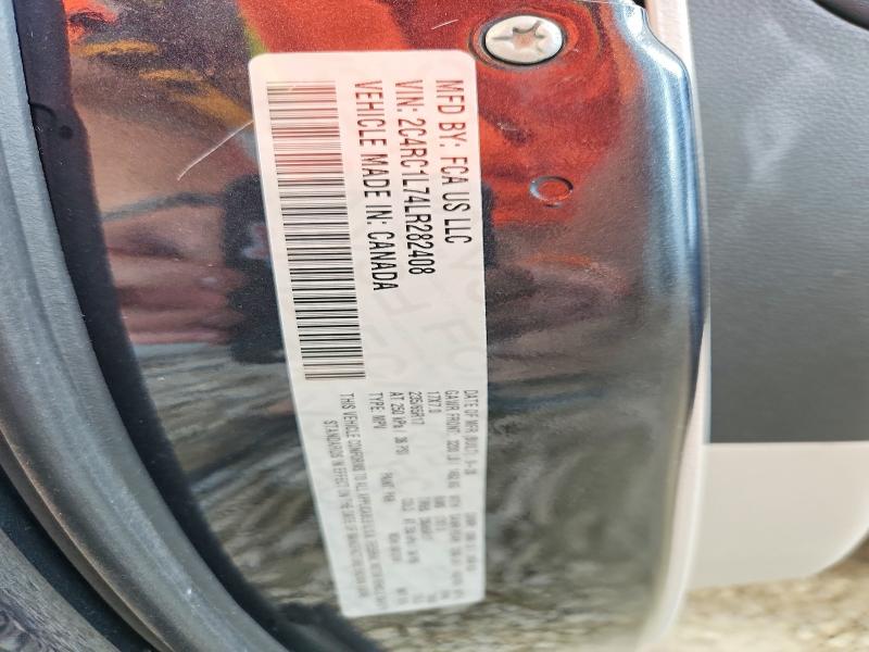59656846 :رقم المزاد ، 2C4RC1L74LR282408 vin ، 2020 Chrysler Pacifica مزاد بيع