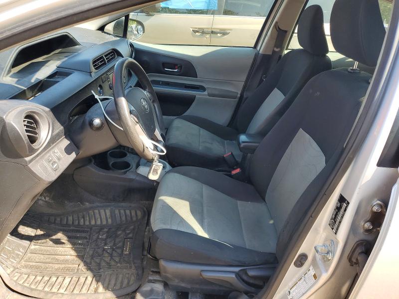 2013 Toyota Prius C მანქანა იყიდება აუქციონზე, vin: JTDKDTB3XD1548447, აუქციონის ნომერი: 60878646