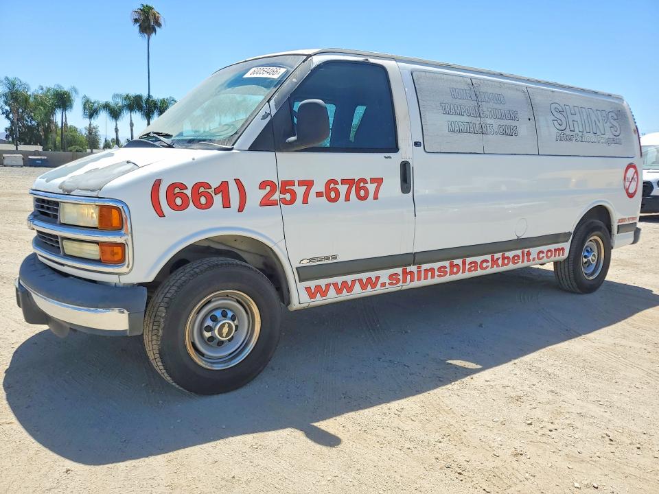 Auction sale of the 2002 Chevrolet Express G3500, vin: 1GAHG39R521236005, lot number: 60059466