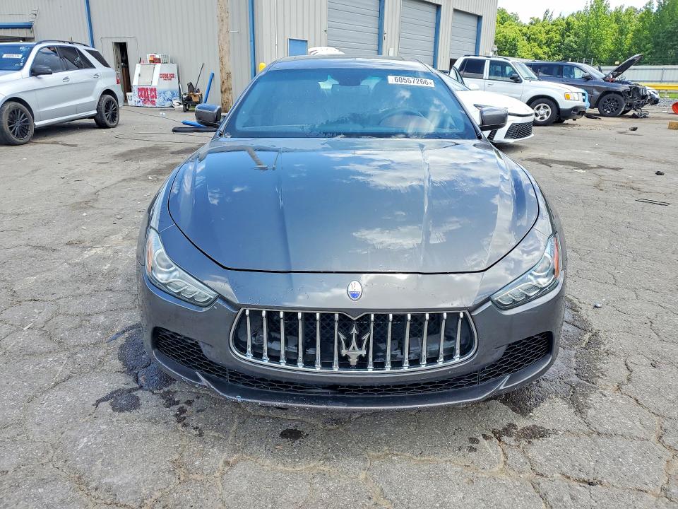 2016 Maserati Ghibli მანქანა იყიდება აუქციონზე, vin: ZAM57RTA1G1175027, აუქციონის ნომერი: 60557266