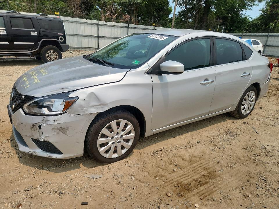 Продаж на аукціоні авто 2017 Nissan Sentra, vin: 3N1AB7AP8HY396329, номер лоту: 60552896
