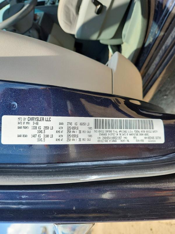 Aukcja sprzedaży 2009 Chrysler Town & Country, vin: 2A8HR541X9R521957, numer aukcji: 60582356