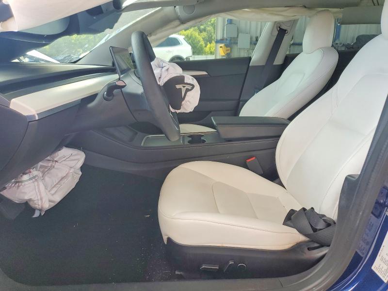 2022 Tesla Model 3 მანქანა იყიდება აუქციონზე, vin: 5YJ3E1EA2NF205186, აუქციონის ნომერი: 59842906