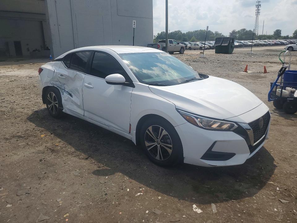 60066016 :رقم المزاد ، 3N1AB8CV1MY224803 vin ، 2021 Nissan Sentra مزاد بيع