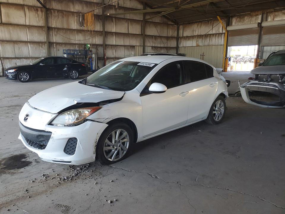 2012 Mazda 3 მანქანა იყიდება აუქციონზე, vin: JM1BL1VG3C1505248, აუქციონის ნომერი: 63424386