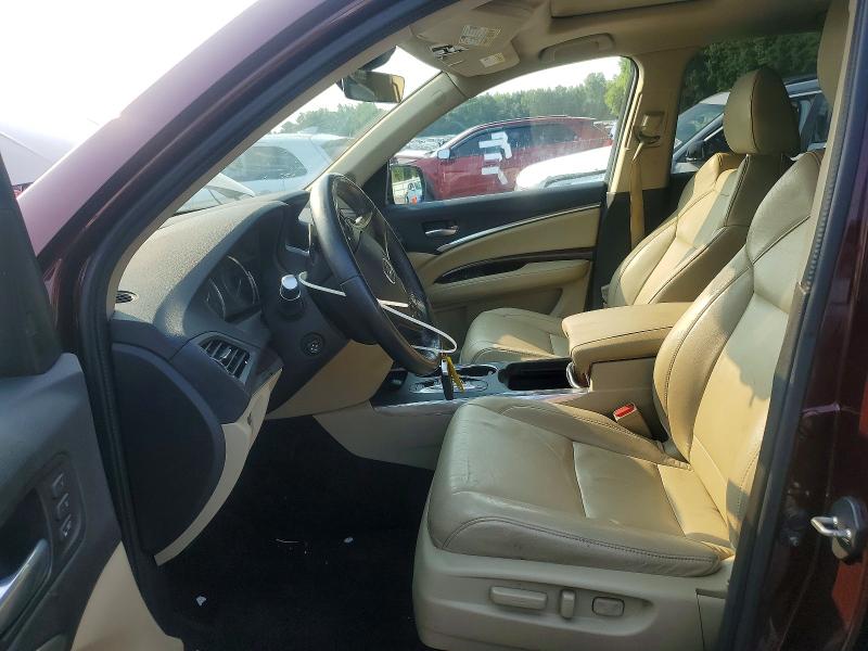 62610846 :رقم المزاد ، 5FRYD4H57HB003410 vin ، 2017 Acura Mdx مزاد بيع