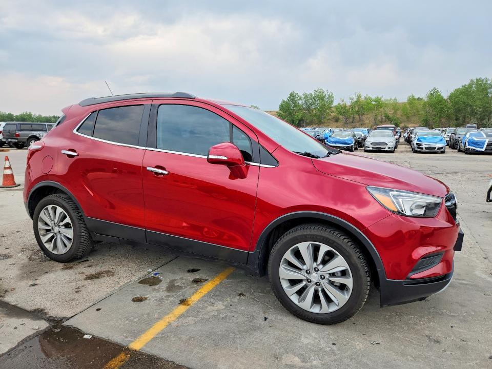 2018 Buick Encore მანქანა იყიდება აუქციონზე, vin: KL4CJASB3JB569424, აუქციონის ნომერი: 59832026