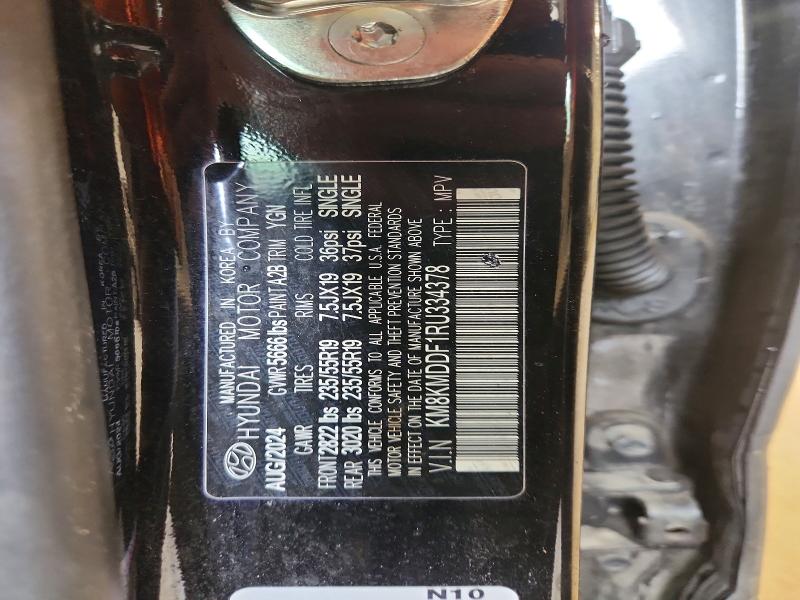 2024 Hyundai Ioniq 5 მანქანა იყიდება აუქციონზე, vin: KM8KMDDF1RU334378, აუქციონის ნომერი: 60053906