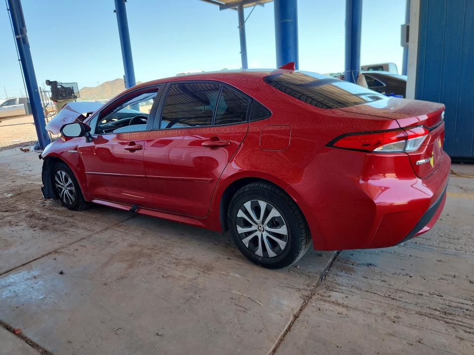 63188976 :رقم المزاد ، JTDEAMDE7MJ000433 vin ، 2021 Toyota Corolla مزاد بيع