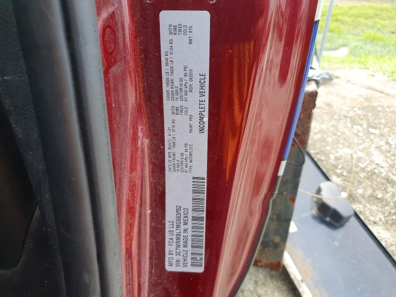2021 Ram 5500 მანქანა იყიდება აუქციონზე, vin: 3C7WRMBL7MG663052, აუქციონის ნომერი: 61042526