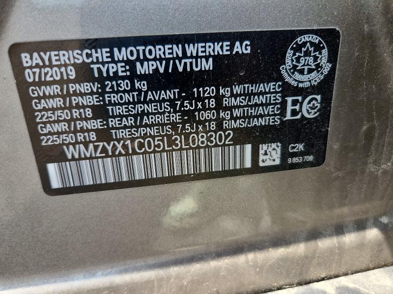 Продаж на аукціоні авто 2020 Mini Cooper, vin: WMZYX1C05L3L08302, номер лоту: 60277916