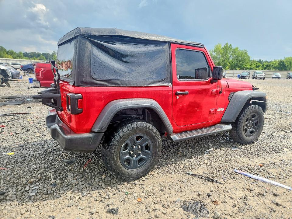 60051476 :رقم المزاد ، 1C4GJXAN2JW222293 vin ، 2018 Jeep Wrangler مزاد بيع