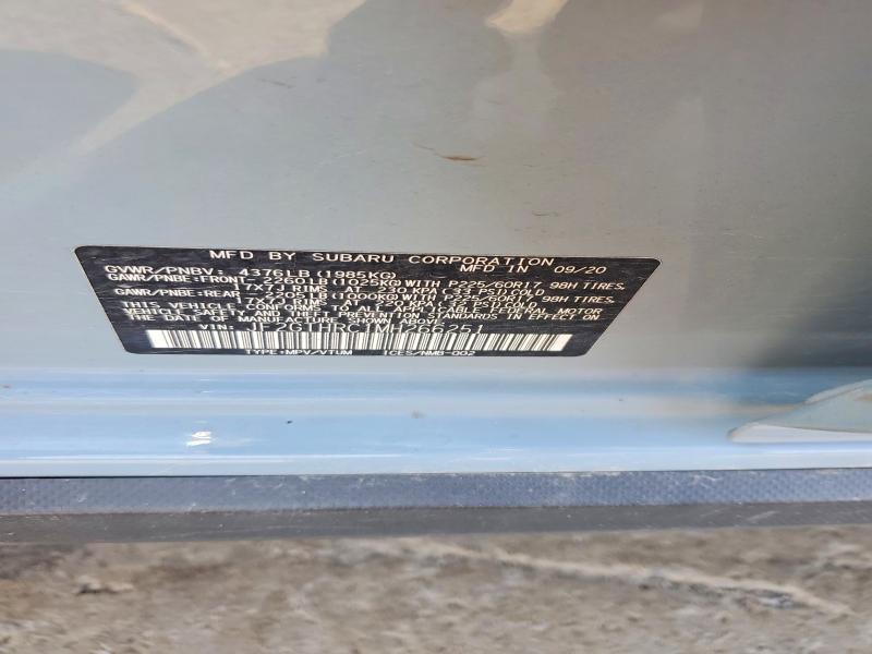 Продажа на аукционе авто 2021 Subaru Crosstrek, vin: JF2GTHRC1MH266251, номер лота: 60216156