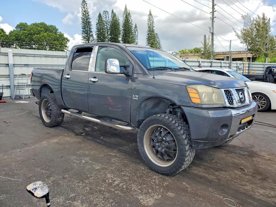 2004 Nissan Titan მანქანა იყიდება აუქციონზე, vin: 1N6AA07BX4N525050, აუქციონის ნომერი: 62126196