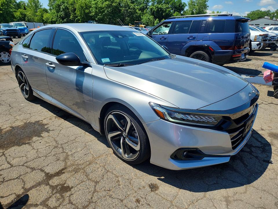 58366826 :رقم المزاد ، 1HGCV1F41NA114722 vin ، 2022 Honda Accord مزاد بيع