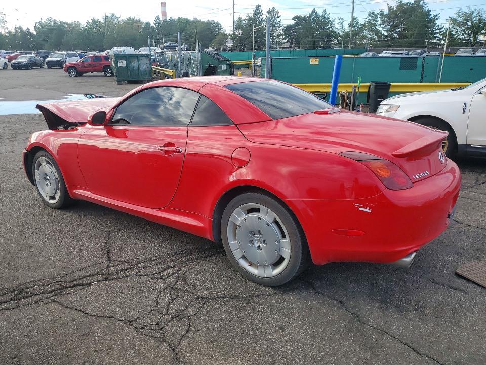 Aukcja sprzedaży 2002 Lexus Sc, vin: JTHFN48Y420028589, numer aukcji: 62046486