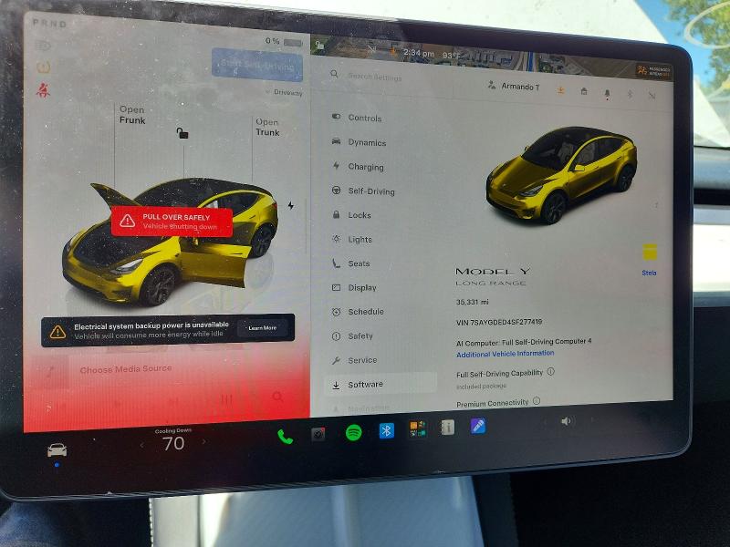 Продажа на аукционе авто 2025 Tesla Model Y, vin: 7SAYGDED4SF277419, номер лота: 61181886