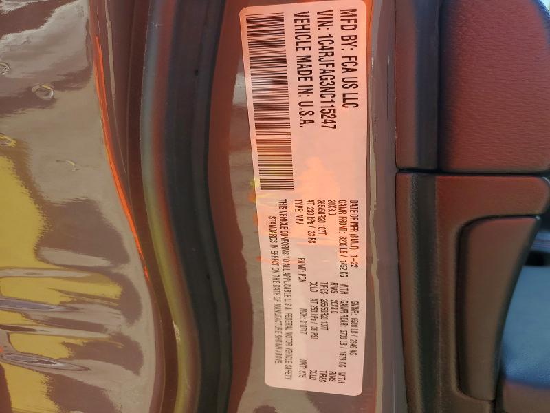 Продаж на аукціоні авто 2022 Jeep Grand Cherokee, vin: 1C4RJFAG3NC115247, номер лоту: 59538126