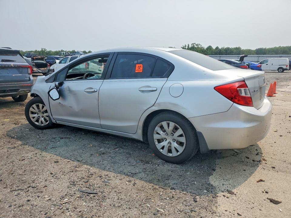 Продажа на аукционе авто 2012 Honda Civic, vin: 2HGFB2F53CH591655, номер лота: 61894026