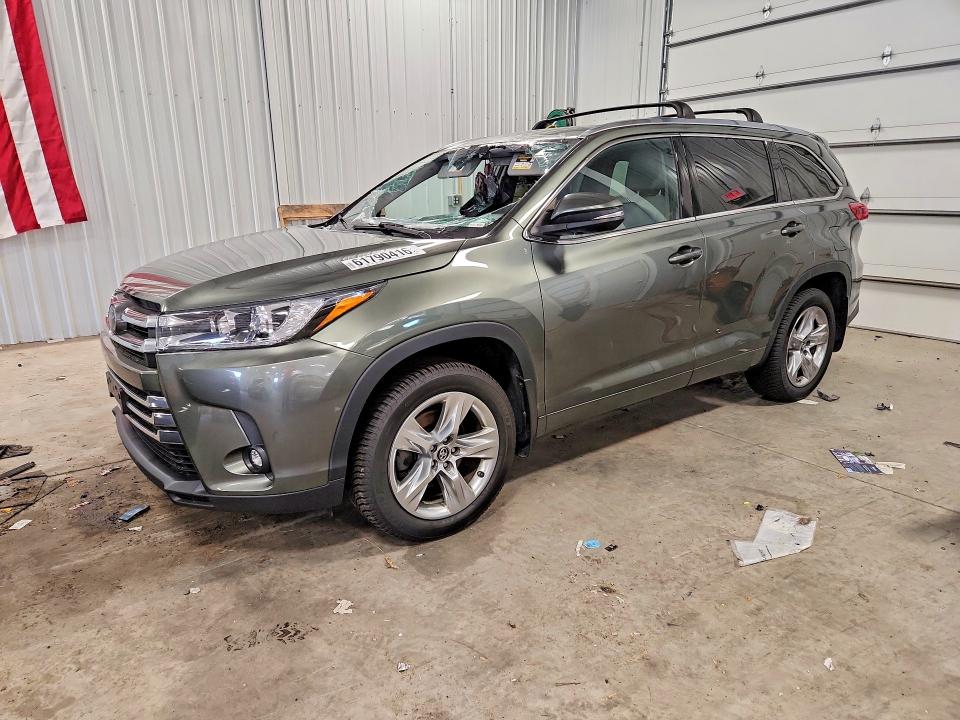Auction sale of the 2019 Toyota Highlander, vin: 5TDDZRFH7KS925531, lot number: 61790416