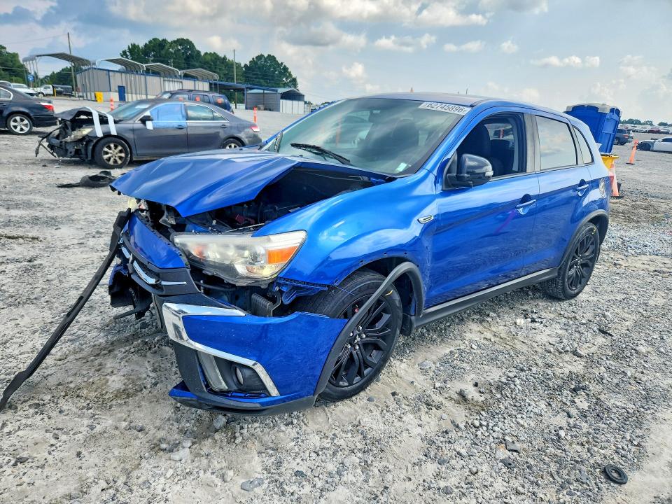 2018 Mitsubishi Outlander Sport მანქანა იყიდება აუქციონზე, vin: JA4AP3AU4JZ022867, აუქციონის ნომერი: 62745896