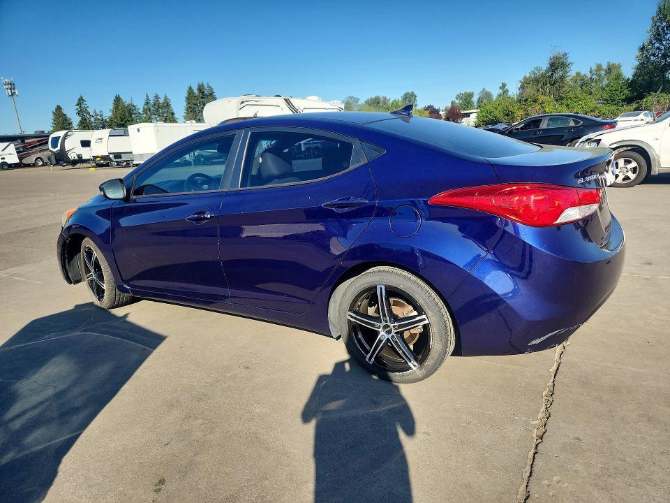 2013 Hyundai Elantra მანქანა იყიდება აუქციონზე, vin: 5NPDH4AE9DH207992, აუქციონის ნომერი: 63297566
