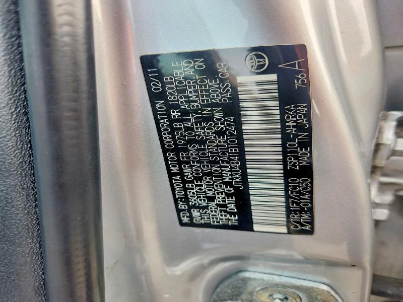 Продажа на аукционе авто 2011 Scion Xd, vin: JTKKU4B41B1012474, номер лота: 60059326