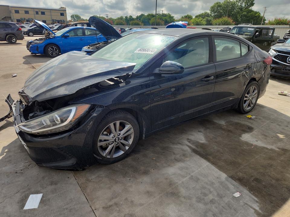 Auction sale of the 2017 Hyundai Elantra, vin: KMHD84LF6HU061502, lot number: 60968676