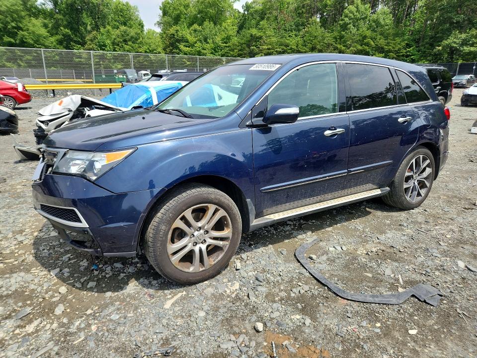 Продаж на аукціоні авто 2012 Acura Mdx, vin: 2HNYD2H20CH545456, номер лоту: 60510986