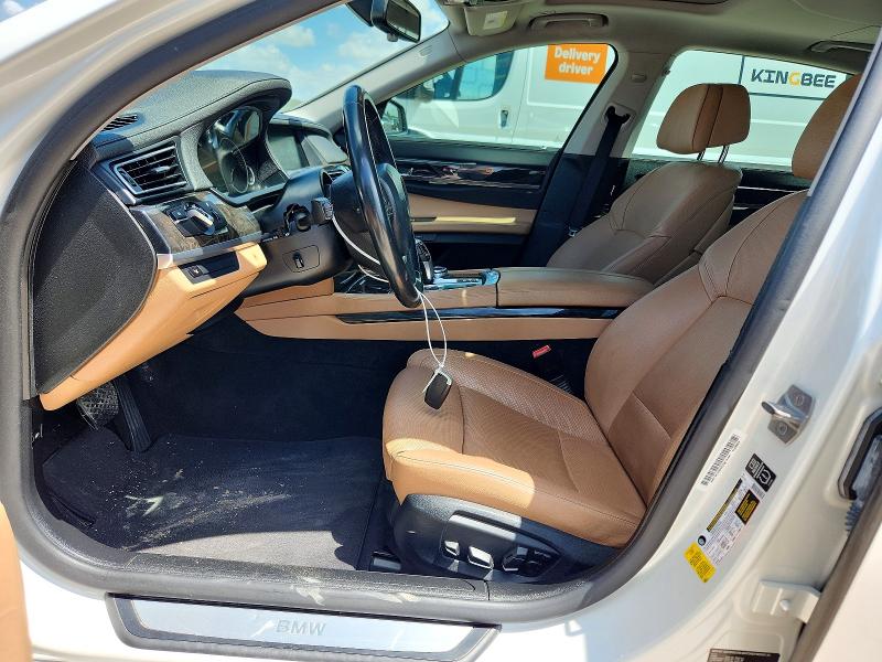 2014 Bmw 740 მანქანა იყიდება აუქციონზე, vin: WBAYE4C5XED138421, აუქციონის ნომერი: 60435026