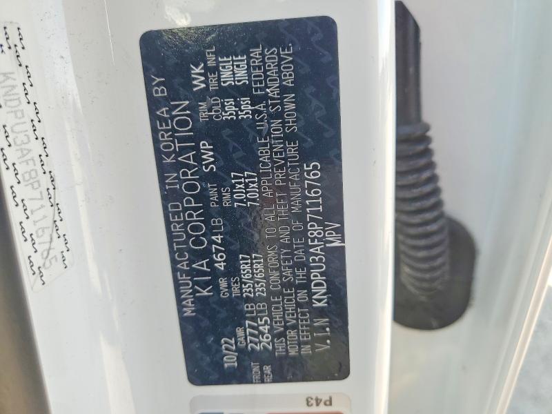 Продажа на аукционе авто 2023 Kia Sportage, vin: KNDPU3AF8P7116765, номер лота: 60075076