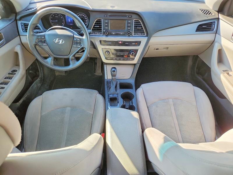 2015 Hyundai Sonata მანქანა იყიდება აუქციონზე, vin: 5NPE24AF8FH191043, აუქციონის ნომერი: 63186726