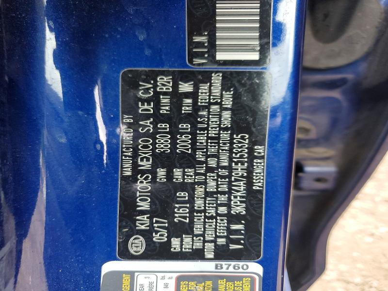 Aukcja sprzedaży 2017 Kia Forte, vin: 3KPFK4A79HE153325, numer aukcji: 62636526
