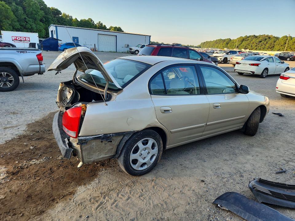 2003 Hyundai Elantra მანქანა იყიდება აუქციონზე, vin: KMHDN45D63U499207, აუქციონის ნომერი: 61779496