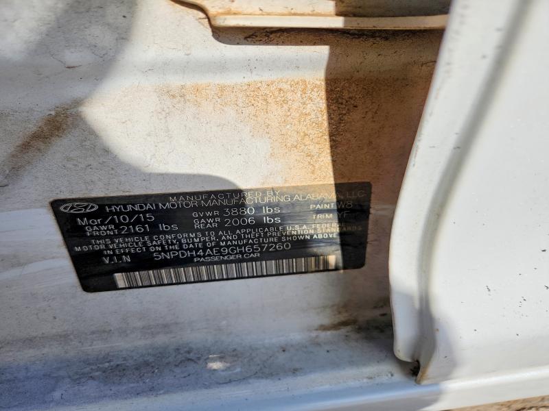 Продаж на аукціоні авто 2016 Hyundai Elantra, vin: 5NPDH4AE9GH657260, номер лоту: 62507746