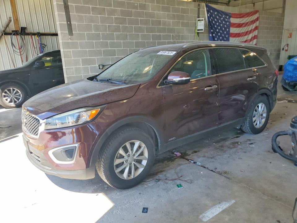 2018 Kia Sorento მანქანა იყიდება აუქციონზე, vin: 5XYPGDA36JG340274, აუქციონის ნომერი: 85967825