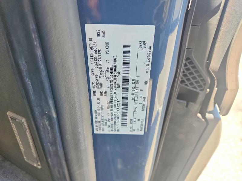 Aukcja sprzedaży 2020 Ford Transit, vin: 1FTBR3X87LKA72317, numer aukcji: 63249916