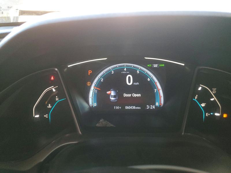 2019 Honda Civic მანქანა იყიდება აუქციონზე, vin: 19XFC1F36KE216373, აუქციონის ნომერი: 62011396