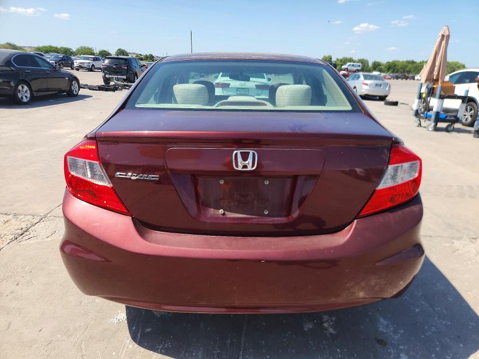 Продаж на аукціоні авто 2012 Honda Civic, vin: 19XFB2F57CE089404, номер лоту: 60801086