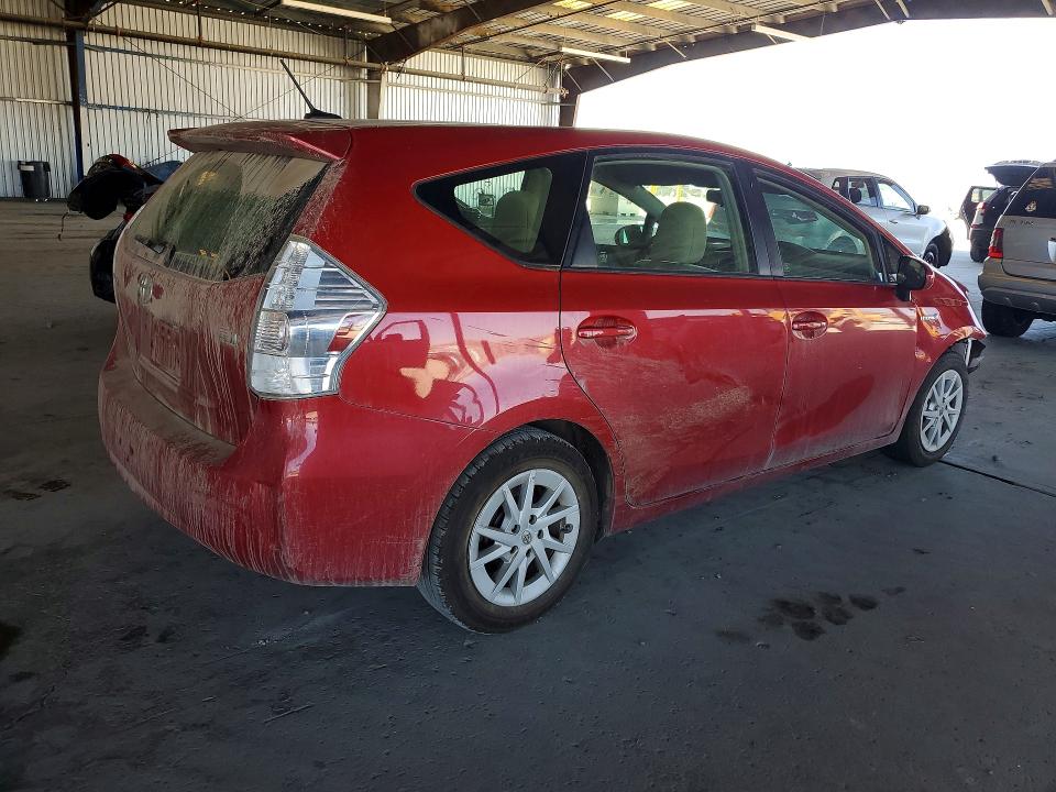 2012 Toyota Prius V მანქანა იყიდება აუქციონზე, vin: JTDZN3EU1C3186334, აუქციონის ნომერი: 61432206