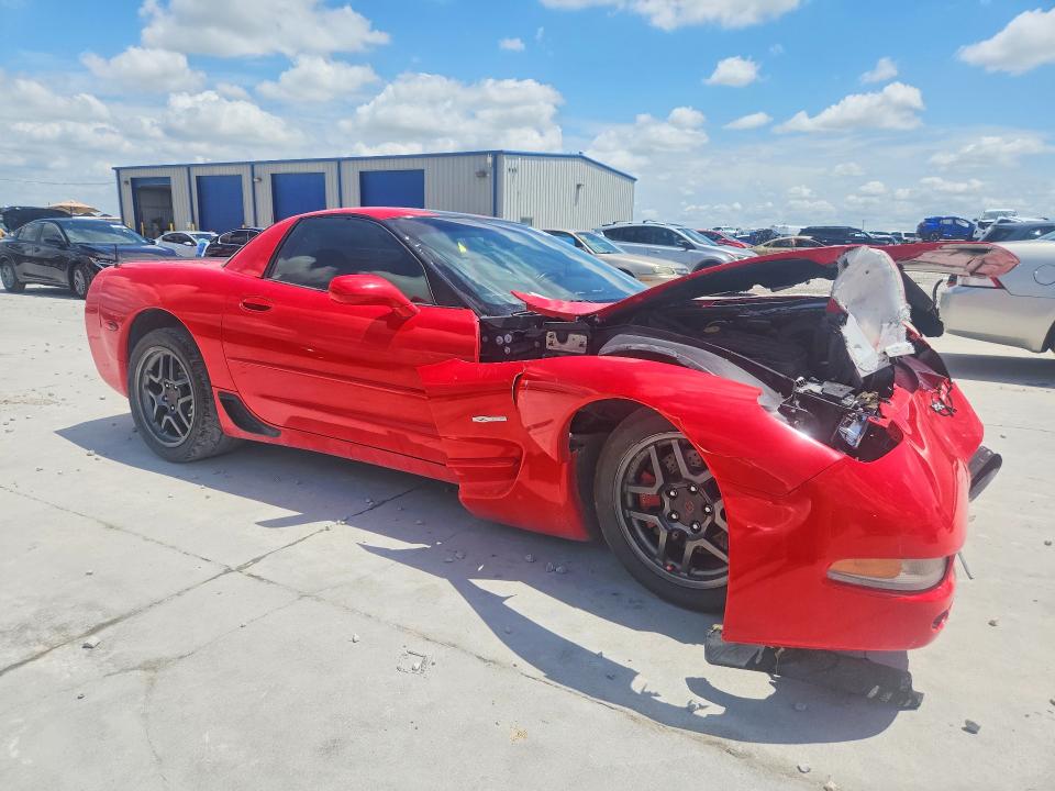 59596166 :رقم المزاد ، 1G1YY12S515106991 vin ، 2001 Chevrolet Corvette مزاد بيع